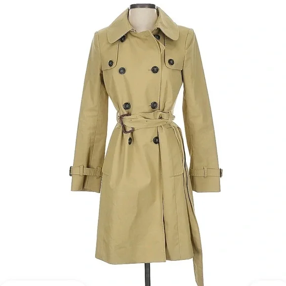 J Crew Original Vintage Icon Trench Coat 2 - Picture 1 of 8